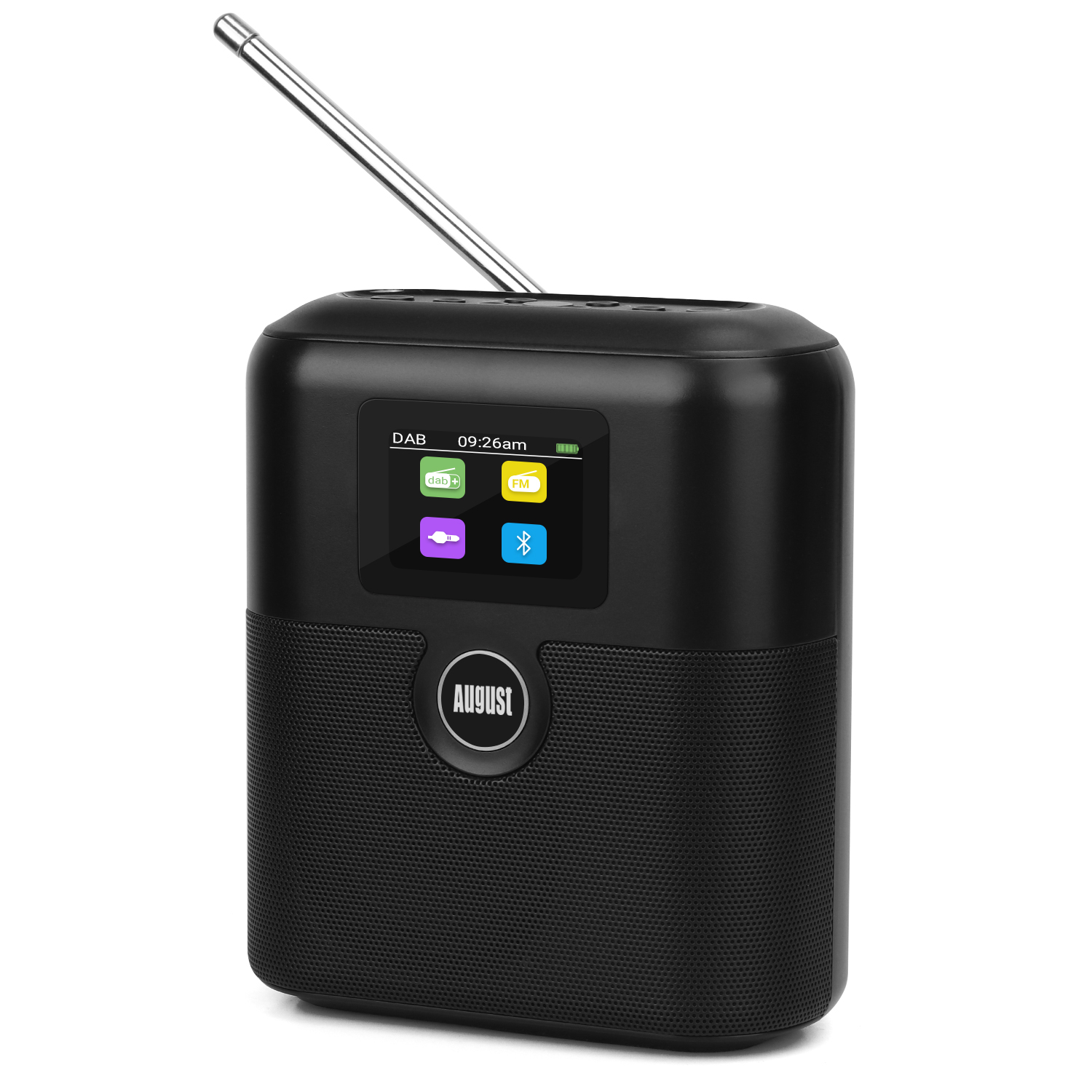 Przenośny radiobudzik DAB/DAB+/FM i głośnik Bluetooth